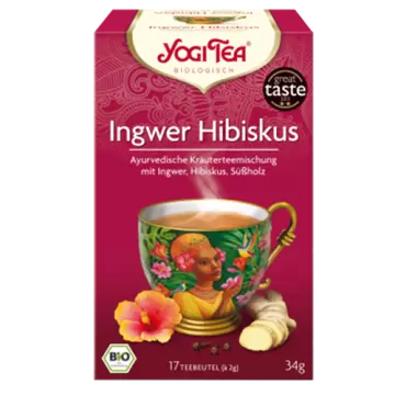Čaj đumbir hibiskus BIO Yogi 34g-0