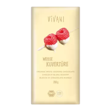 Čokolada bijela za kuhanje BIO Vivani 200g-0