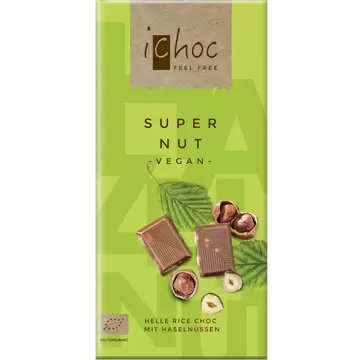 Čokolada super nut BIO iChoc 80g-0