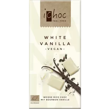 Čokolada bijela & vanilija BIO iChoc 80g-0
