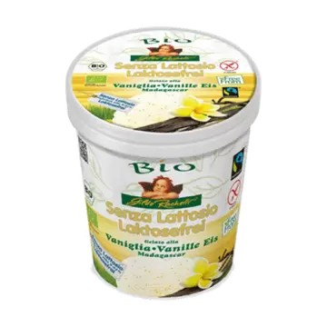 Sladoled od vanilije bez laktoze BIO Rachelli 350g-0