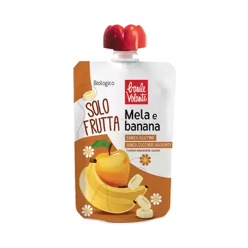 Pire voćni jabuka & banana BIO Baule Volante 100g-0