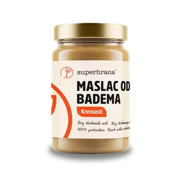Maslac od badema kremasti Superhrana 300g-0