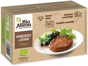 Hamburger od junetine smrznuti BIO Bio Alleva 320g-0