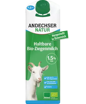 Mlijeko kozje dugotrajno 1,5 % BIO Andechser 1L-0
