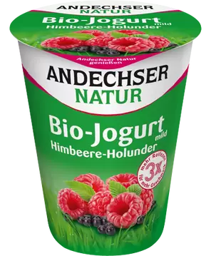Jogurt malina 3,7% u čaši BIO Andechser 400g-0