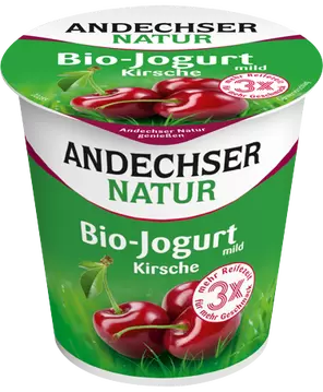 Jogurt voćni trešnja 3,7% BIO Andechser 150g-0
