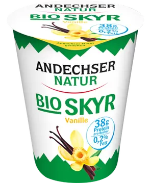 Jogurt skyr vanilija 0,2% u čaši BIO Andechser 400g-0