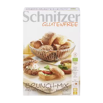 Peciva brunch mix bez glutena BIO Schnitzer 200g-0