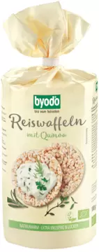 Krekeri od riže s quinoom bez glutena BIO Byodo 100g-0