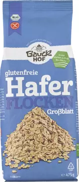 Pahuljice zobene velike bez glutena BIO Bauckhof 475g-0