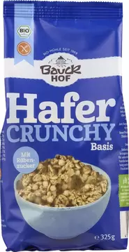 Pahuljice zobene Crunchy Basis bez glutena BIO BauckHof 325g-0