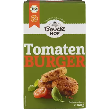 Pripravak za burger rajčica bosiljak bez glutena BIO Bauckhof 140g-0