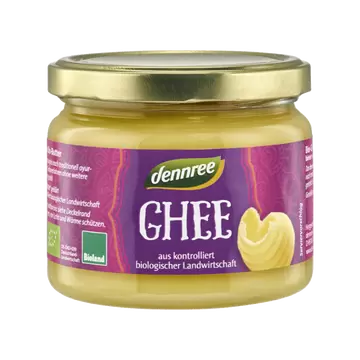 Ghee maslac u staklenci BIO Dennree 240g-0