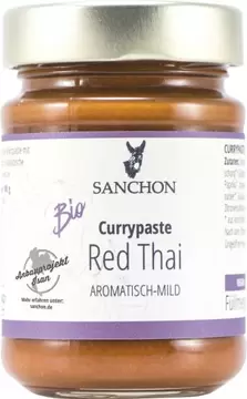Krema crvena thai curry blaga BIO Sanchon 190g-0