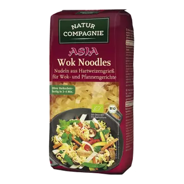 Rezanci za wok noodles BIO Natur Compagnie 250g-0