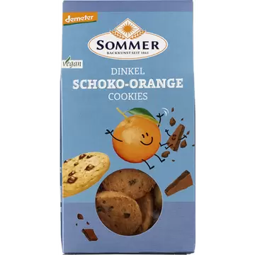 Keksi od pira čokolada & naranča BIO Sommer  150g-0