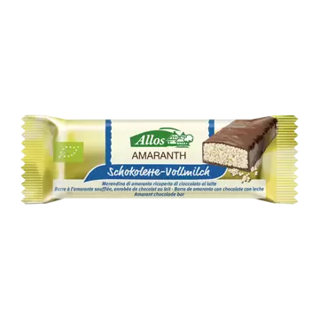 Čokoladica amarant mliječna BIO Allos 25g-0