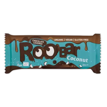 Bar čokolada & kokos BIO Roobar 30g-0