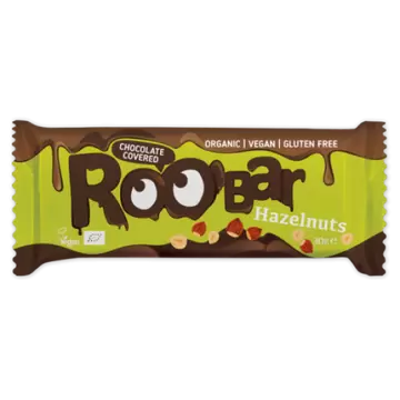 Bar čokolada & lješnjak BIO Roobar 30g-0