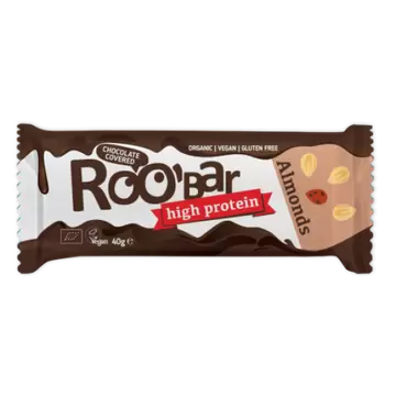 Bar čokolada & badem protein BIO Roobar 40g-0