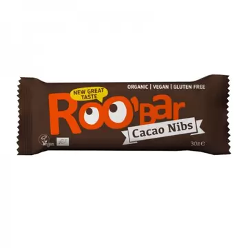 Bar raw kakao & badem BIO Roobar 30g-0