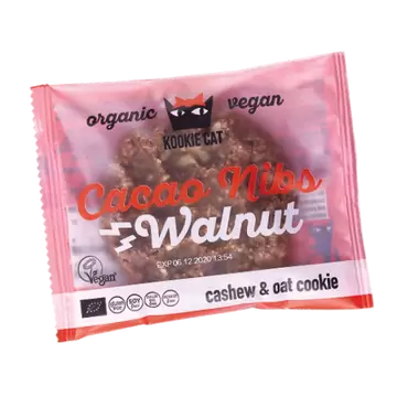 Keks kakao zrna & orah bez glutena BIO Kookie cat 50g-0
