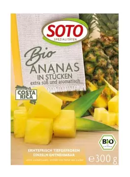 Ananas smrznuti BIO Soto 300g-0
