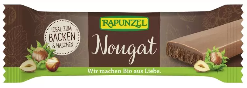 Pločica nougat BIO Rapunzel 40g-0