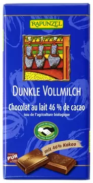 Čokolada mliječna 46% BIO Rapunzel 100g-0