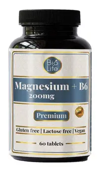 Magnezij + Vitamin B6 Premium BioLife 60tbl-1