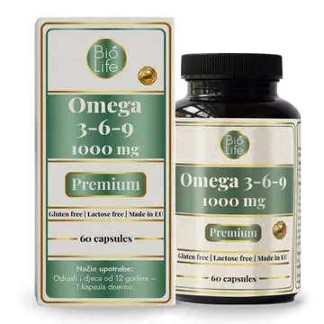Omega 3-6-9 Premium BioLife 60tbl-0