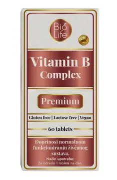 Vitamin B complex Premium BioLife 60tbl-1