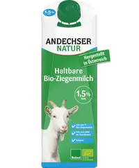 Mlijeko kozje dugotrajno 1,5 % BIO Andechser 1L