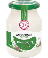 Jogurt mild 3,7% u staklenci BIO Andechser 500g