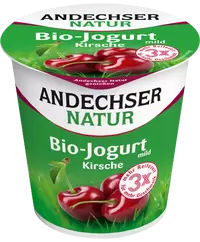 Jogurt voćni trešnja 3,7% BIO Andechser 150g