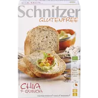 Kruh chia quinoa bez glutena BIO Schnitzer 500g