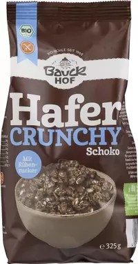 Pahuljice zobene Crunchy Choco bez glutena BIO BauckHof 325g