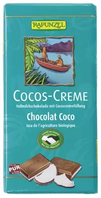 Čokolada mliječna s kokosom BIO Rapunzel 100g